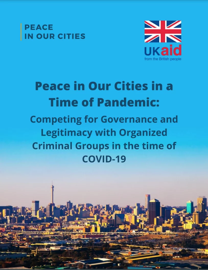 Peace in Our Cities Evidence Brief - Organized Crime & Urban Violence during COVID-19 cover